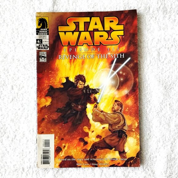 Vintage (3) Star Wars Comic Books Episode III Revenge of the Sith 2, 3 & 4 OLD - Picture 4 of 9